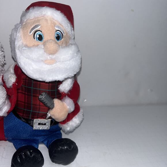 Kenny Rogers Dolly Parton Santa & Mrs Claus Animated Christmas Decor Gemmy - Picture 3 of 9